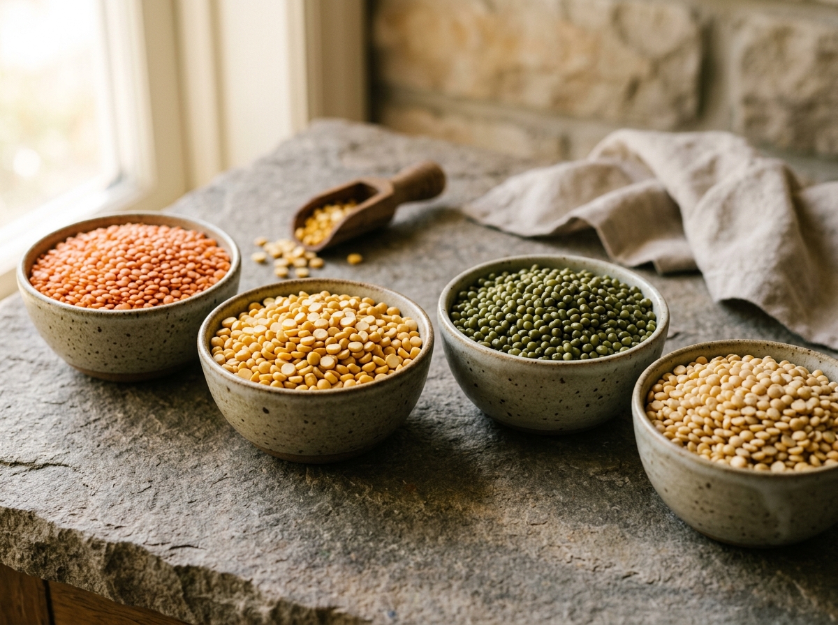 Indian Export Pulses and Lentils Assortment